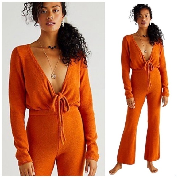 Free People Lindsay Sweater Jumpsuit - Picture 2 of 14